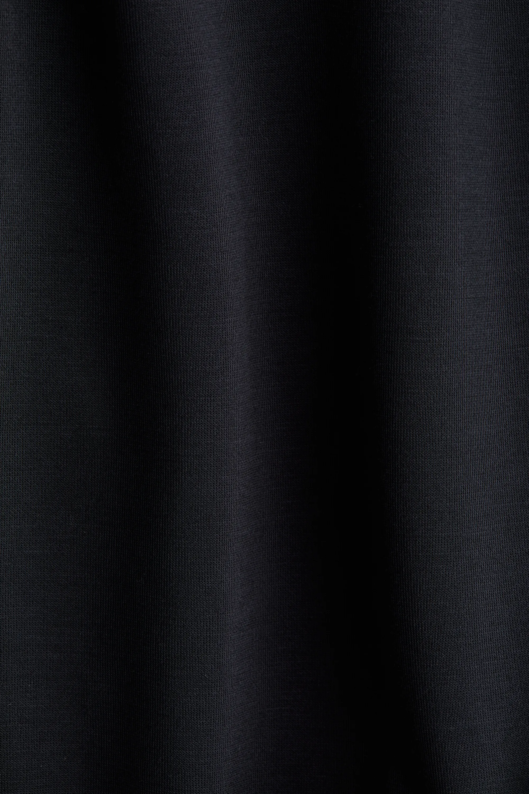 Jupe-short plissée en scuba - Noir