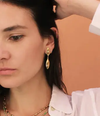 Caprice Paris – Créateur Boucles d’oreilles Jasmine — photo 3