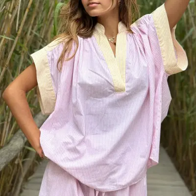 Pretty Blouse Pink - ROSE CARMINE — photo 1