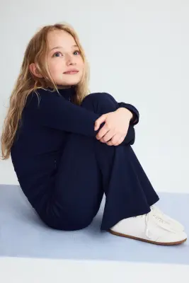 Legging de sport évasé DryMove™ - Bleu marine — photo 1