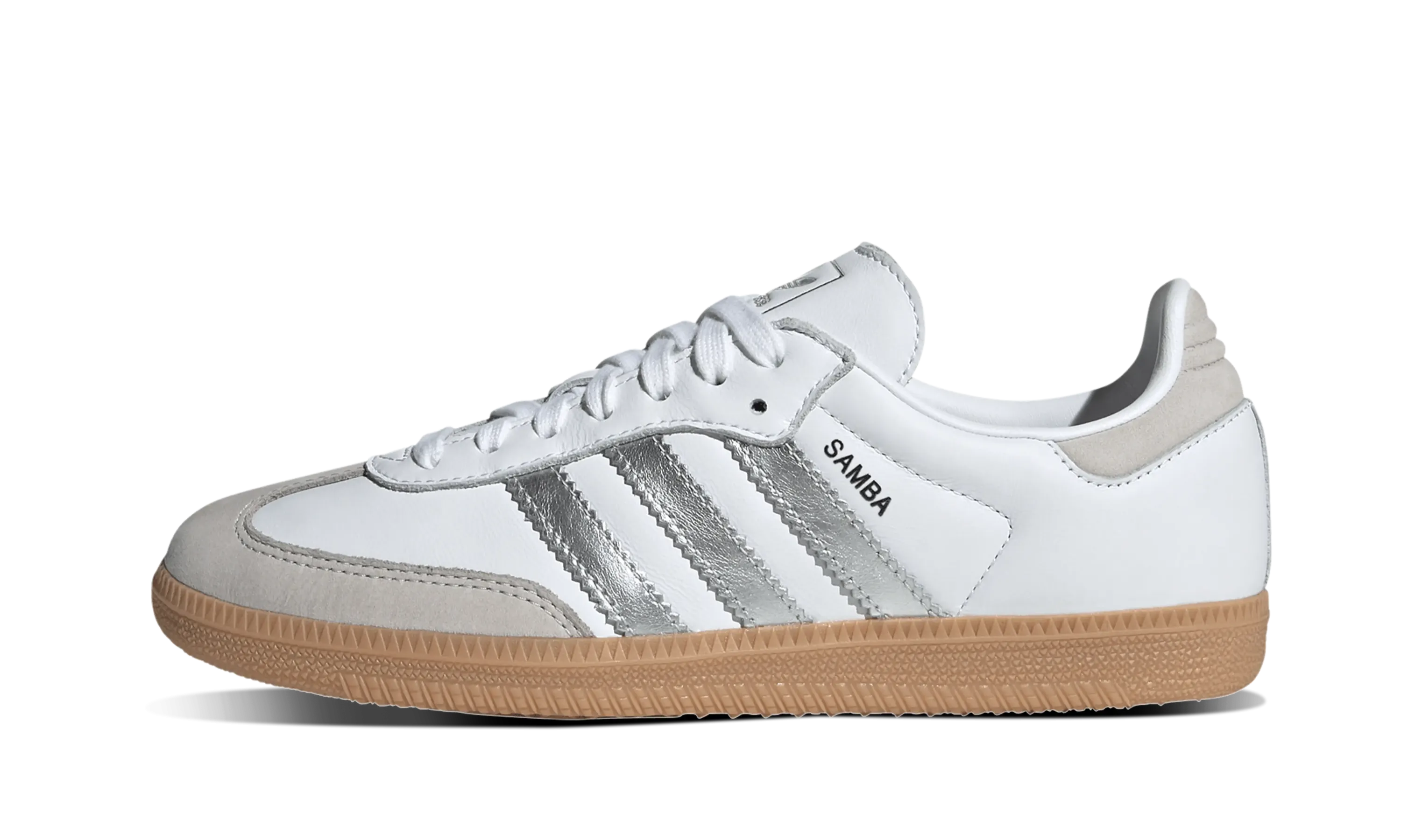 Adidas Samba OG White Silver Metallic Grey