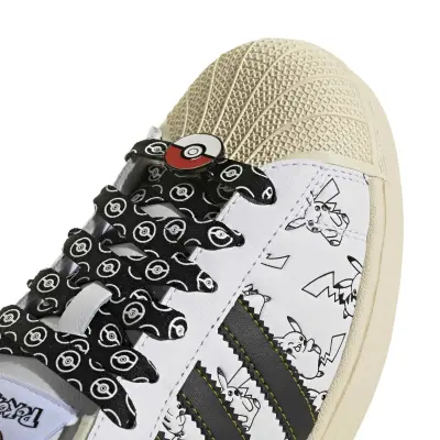 Adidas Superstar Pokémon Pikachu White — photo 5
