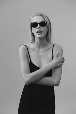 LUNETTES DE SOLEIL JEAN  NOIR — photo 3
