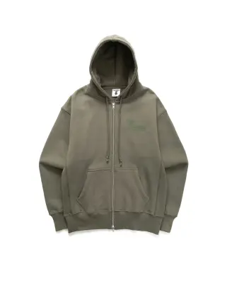 Martini Zipper Hoodie Olive — photo 1