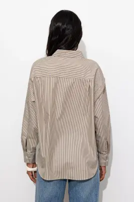 Chemise oversize Femme — photo 4