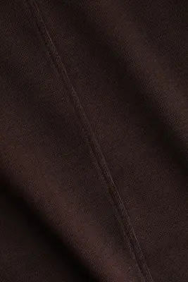 T-shirt en coton - Marron foncé — photo 4