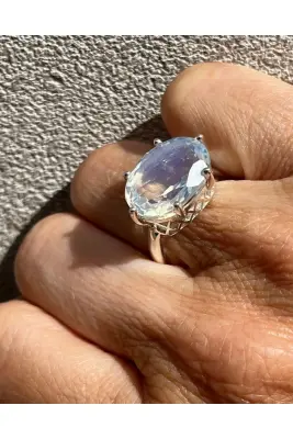 Bague Opaline Translucide — photo 5