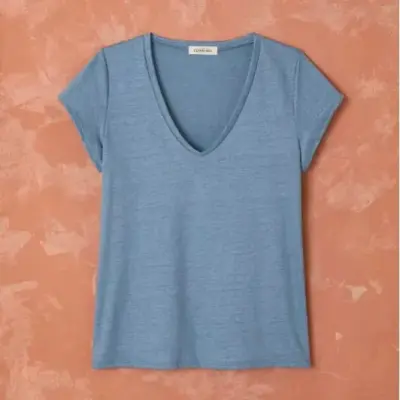 T-shirt Alina bleuet — photo 5