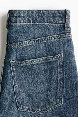 Wide High Jeans - Bleu denim — photo 5