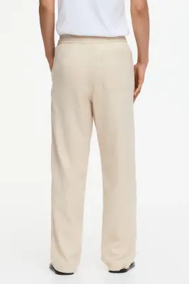Pantalon Relaxed Fit - Beige — photo 2