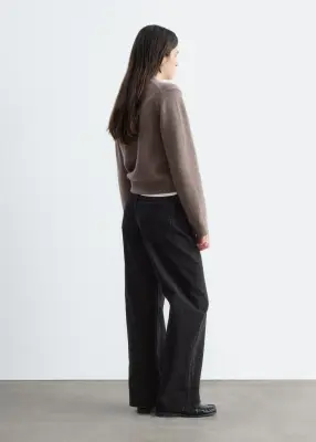 Pull en cachemire mélangé - Taupe foncé — photo 4