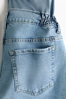 MAMA Short en denim - Bleu denim clair — photo 4