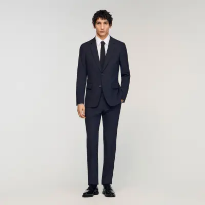 Veste de costume en laine