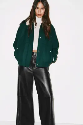 Veste matelassée - Vert foncé — photo 2