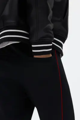 Pantalon jogger Relaxed Fit - Noir/Honda — photo 4