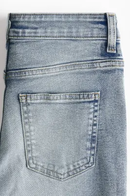 Flared High Jeans - Bleu denim clair — photo 3