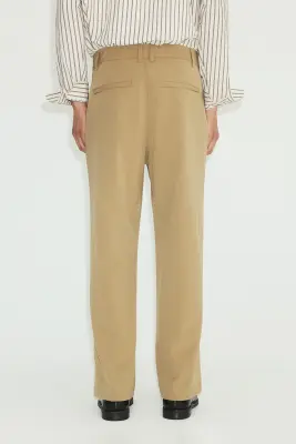 Chino Loose Fit Four-way Stretch - Beige — photo 3