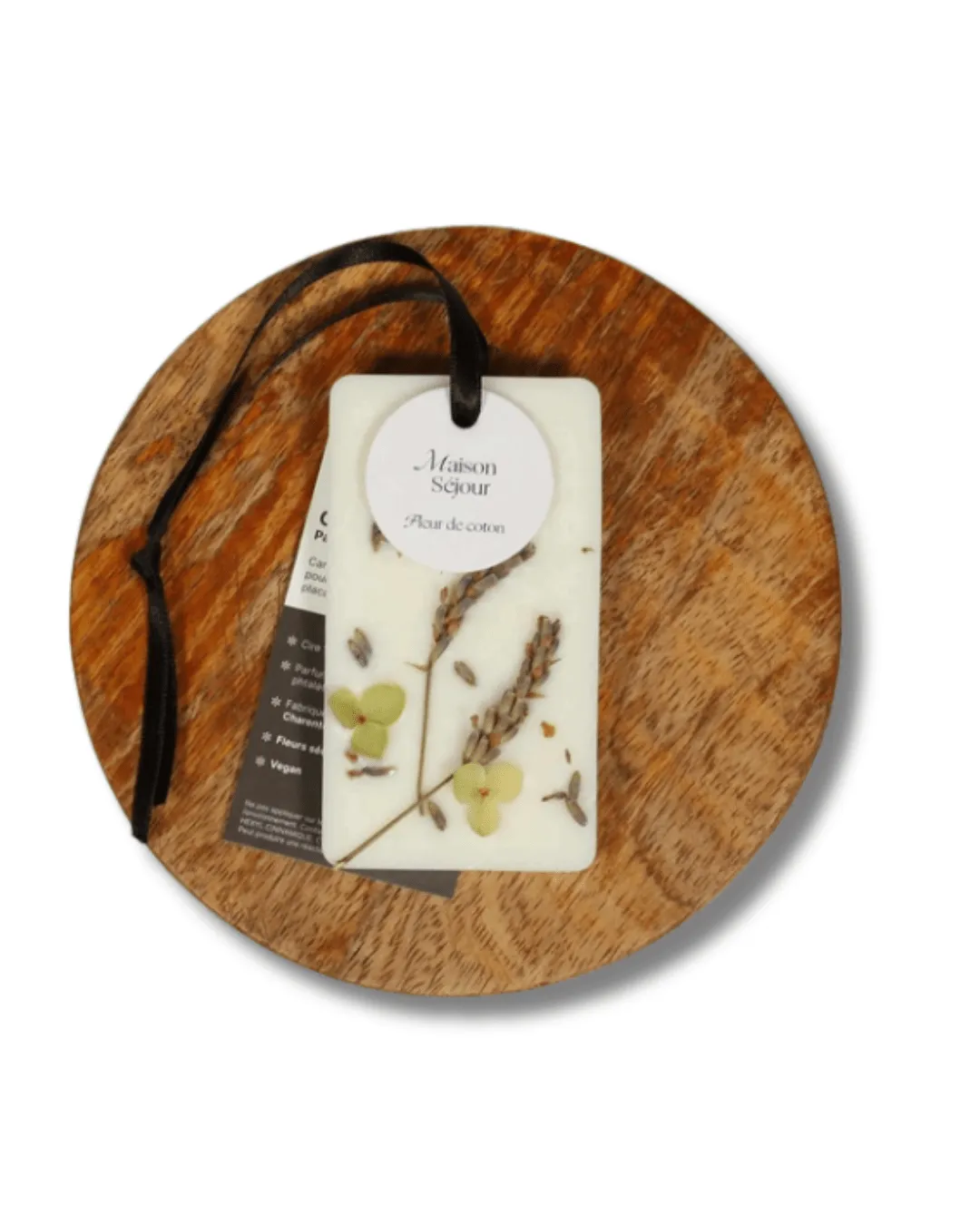 Carte florale parfumée à la Fleur de Coton