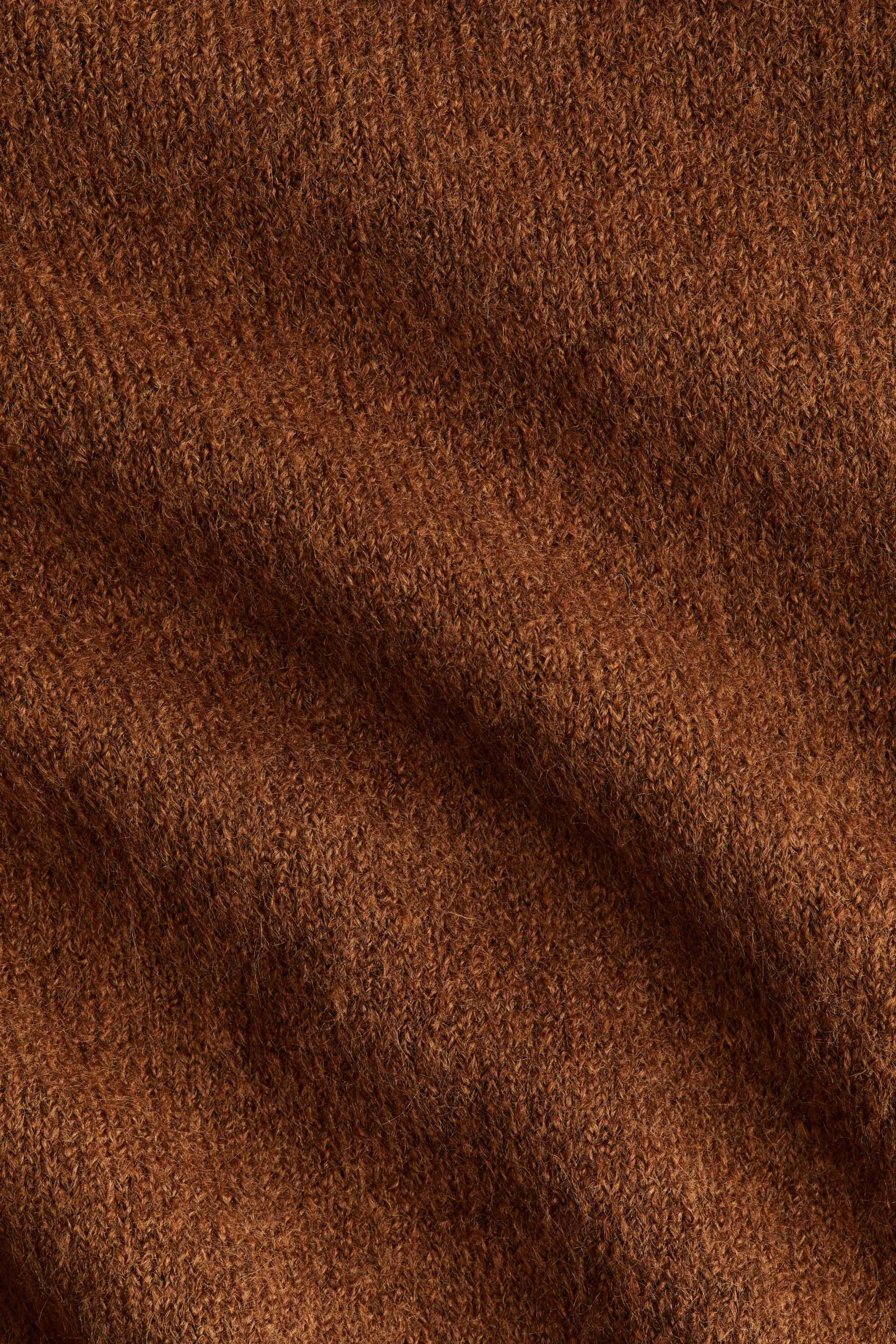Gilet avec col - Marron