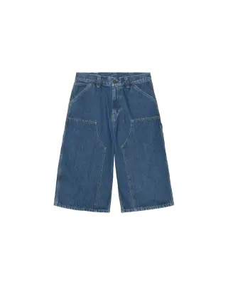 OG Double Knee Long Short Blue Stone Washed — photo 1