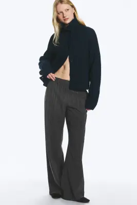 Cardigan boutonné - Dark Blue — photo 1