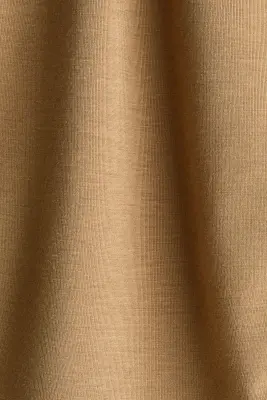 Top à effet drapé avec écharpe - Beige foncé — photo 3