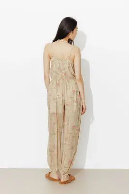 Combi-pantalon sarouel fleurie — photo 4