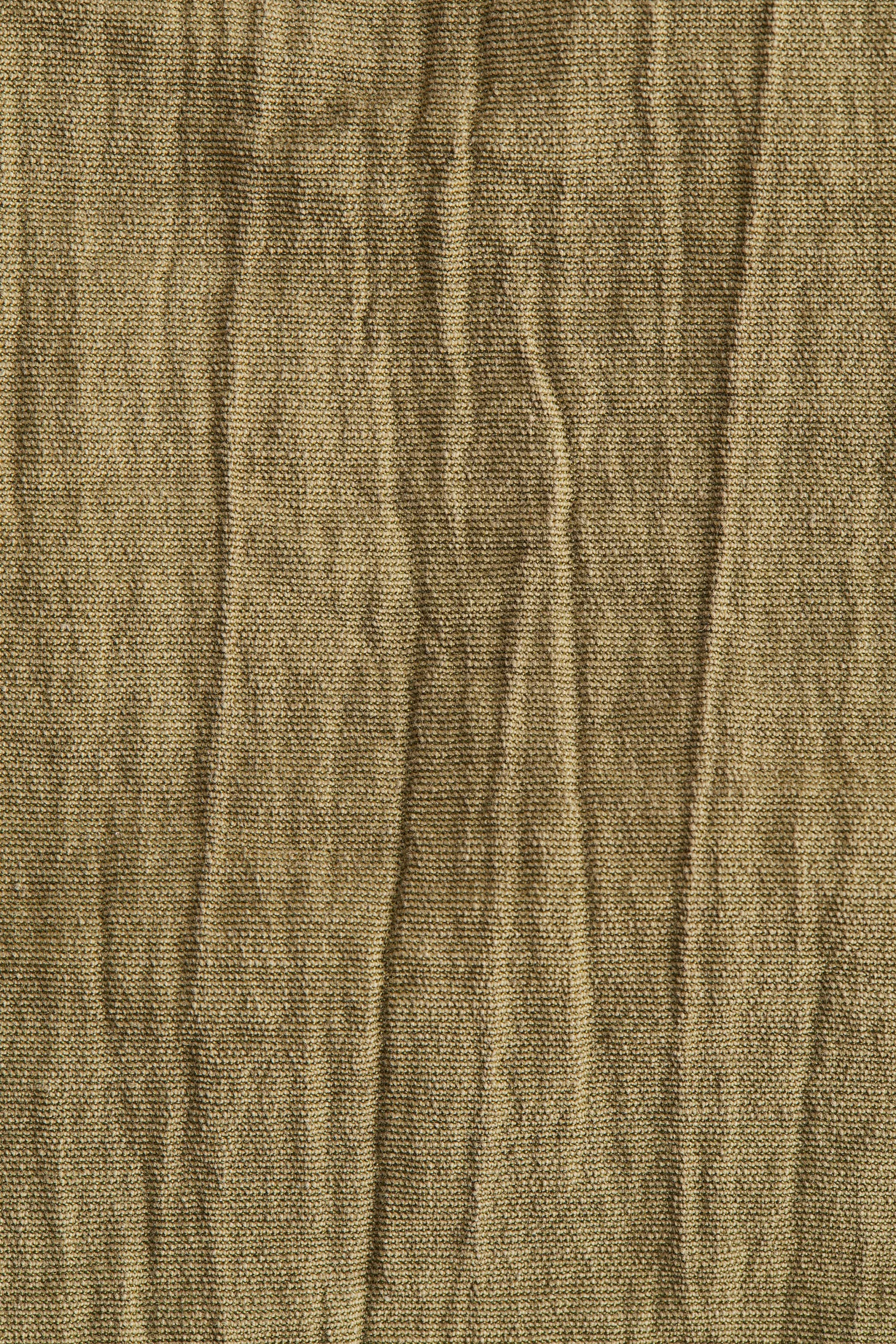 Jupe crayon froissée - Vert kaki foncé