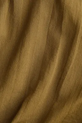 Chemise courte et imprimée - Olive doré — photo 1