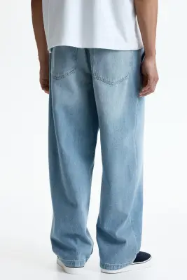 Baggy Jeans - Bleu denim clair — photo 3