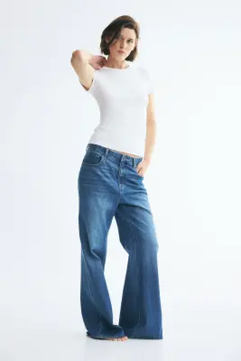 T-shirt ajusté en microfibre - Blanc — photo 2