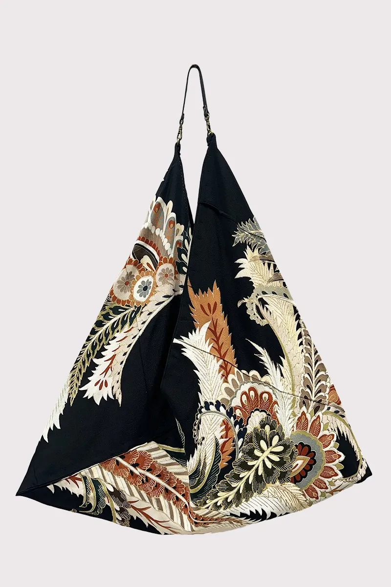 Sac Kimono en Soie Botanique