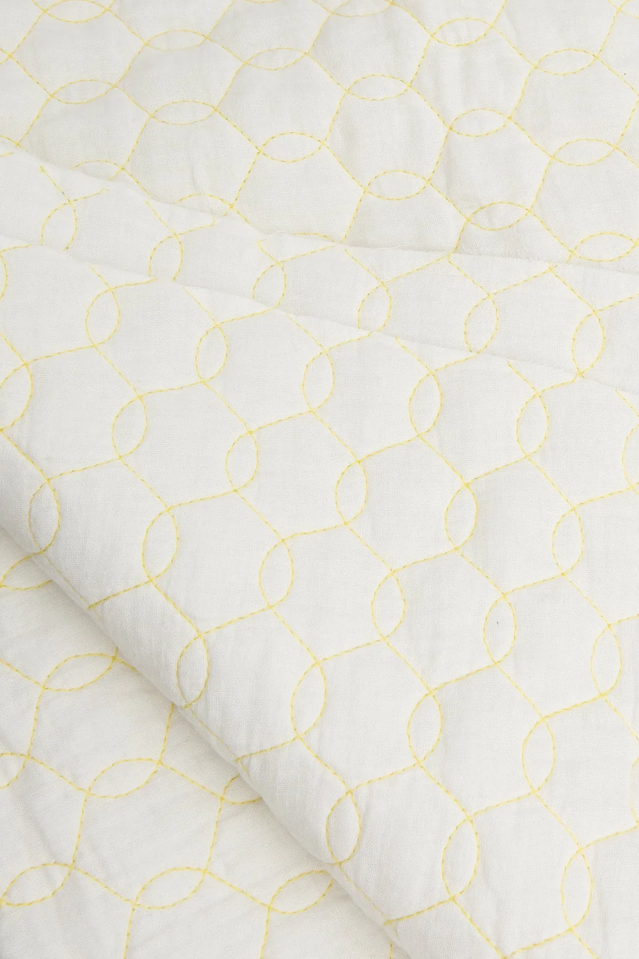 Coupon 2 m coton matelassé uni