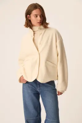 Veste Maille Zlavina Creme — photo 1