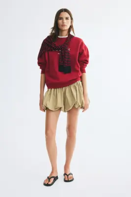Sweat avec texte - Rouge/New York — photo 2