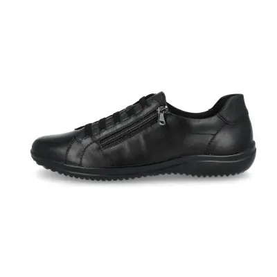Baskets Remonte D1E09-00 Noires - Lacets Grande Pointure Femme — photo 2