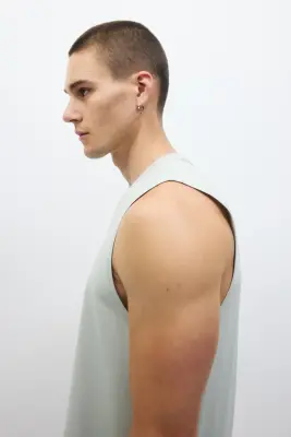 Débardeur de sport Regular Fit DryMove™ - Vert ancien clair — photo 4