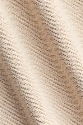 Top en maille fine avec bretelles fines - Beige — photo 2