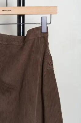 Labo.art – SKIRT GONNA CARTA – SARCA TEAK — photo 2