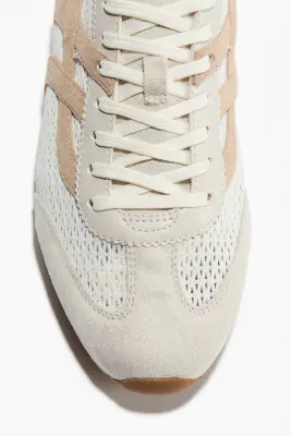 Sneakers - Crème — photo 2