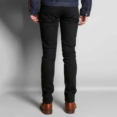 Jeans demi slim noir Paul confort — photo 3