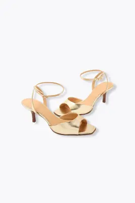 Sandales couleur dorée Femme — photo 1