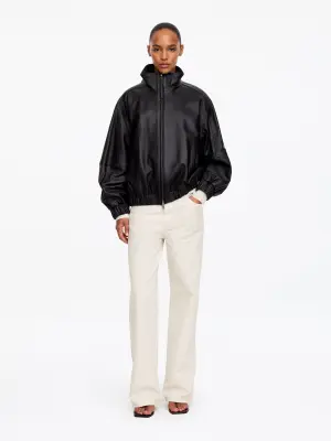 Jean ample CORAL - Blanc cassé — photo 1