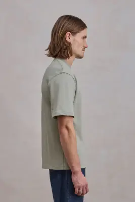 T-shirt 'Chuuunky Tee' - Vert de Gris — photo 5