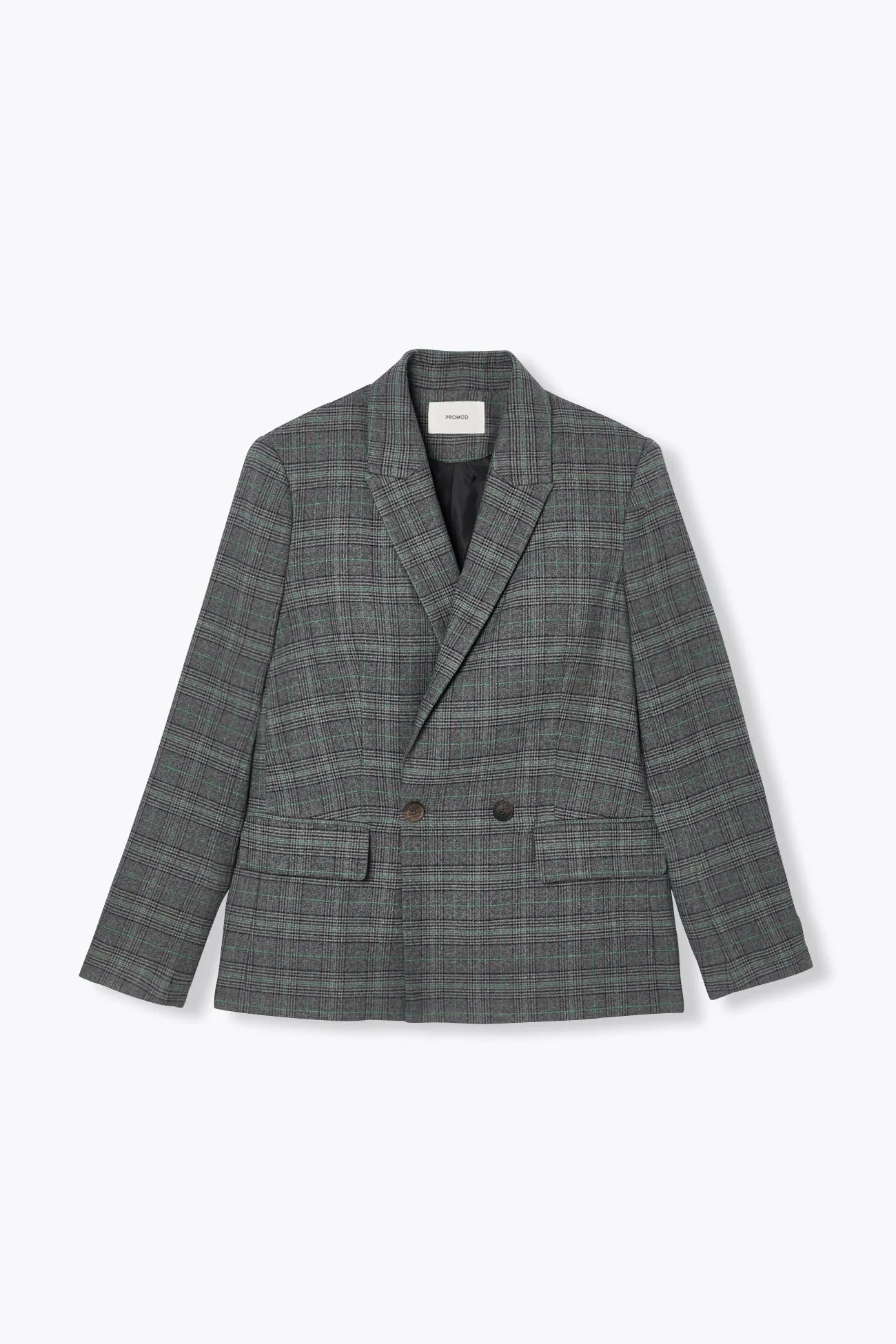 Veste de tailleur à carreaux