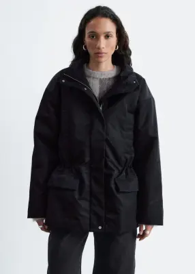 Veste rembourrée en nylon - Noir — photo 2