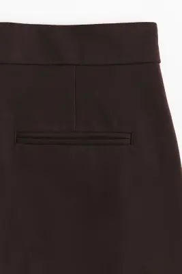 Pantalon bootcut - Marron foncé — photo 3