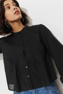 Blouse plissée romantique — photo 5