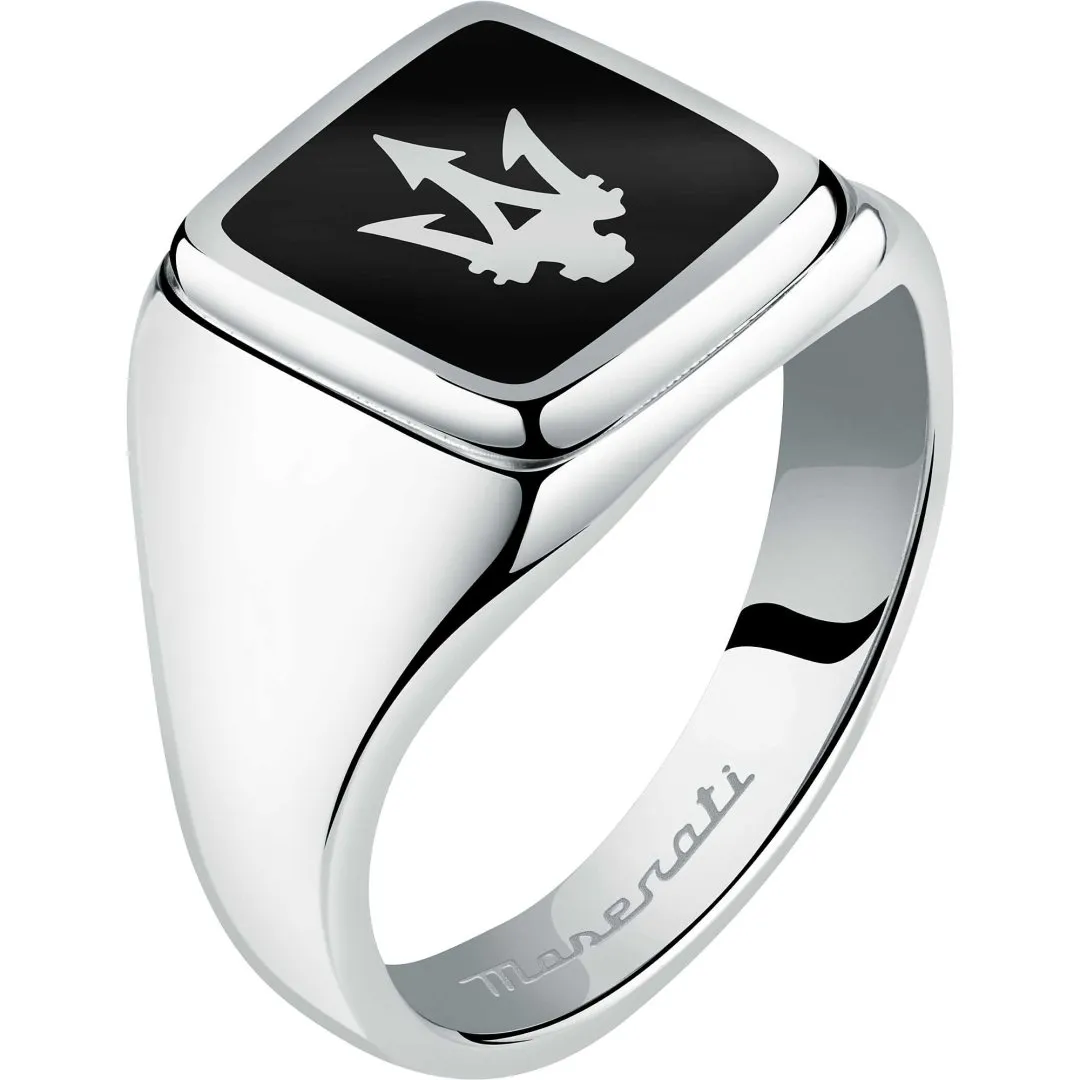 Bague homme acier