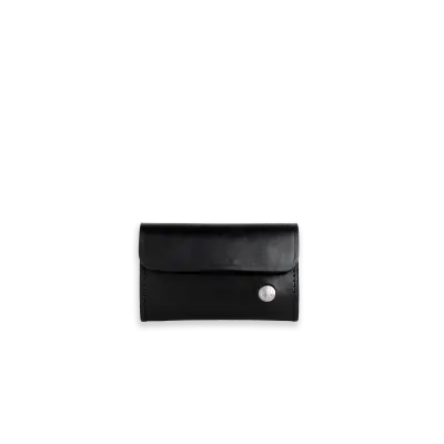 portefeuille polar marcel flap – black — photo 1